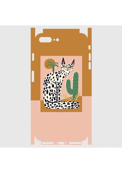 iPhone 7 Plus Telefon Kaplama - With Cats