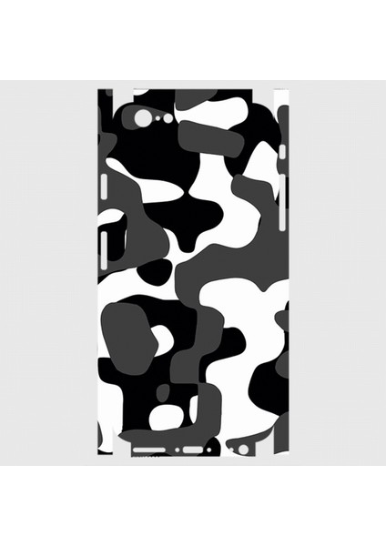 iPhone 6 Telefon Kaplama - Grey Camouflage