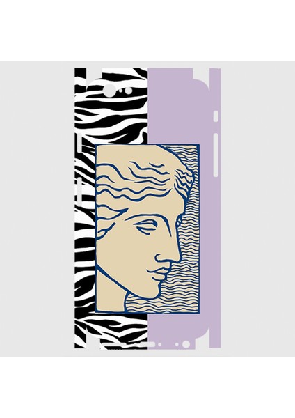 iPhone 6 Plus Telefon Kaplama - Leopar Face