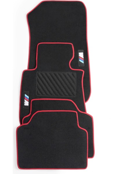 Bmw 3 Seri E90 2006-2013 Özel Tasarım M Teknik Oto Halı Paspas