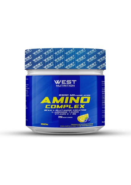 Amino Complex 8300 Mg Amino Asit Karışımı Yabanmersini&Limon Aromalı