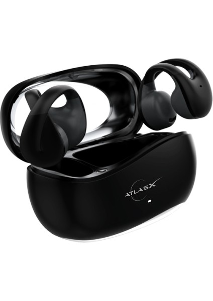 Atlasx Airclips Bt 5.4 Ows Hıfı Spor Kablosuz Kanca Bluetooth Kulaklık