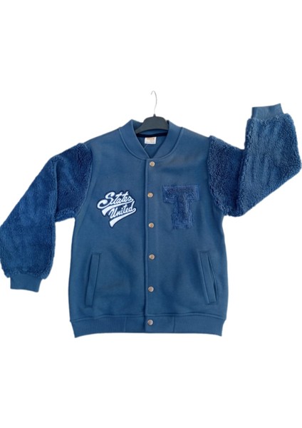 Erkek Çocuk Standart Kalıp Nakış Detaylı 11/15 Yaş Sweatshirt