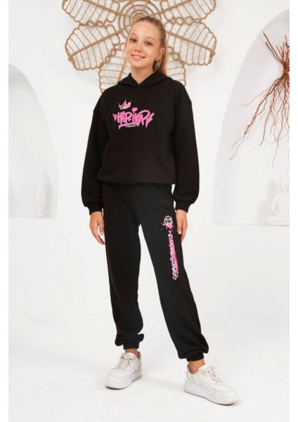 Kız Çocuk Siyah Eşofman Takımı fiyatları