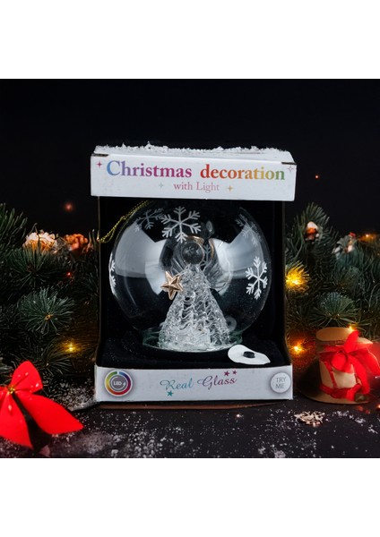 New Year LED Küre 10 cm