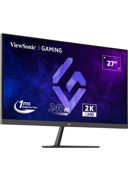 Vıewsonıc 27" VX2758A-2K-PRO-3 2k Qhd 1ms 240HZ HDMI Dp HDR10 Freesync Premıum Ps/xbox Rgb IPS Gamıng Monıtor