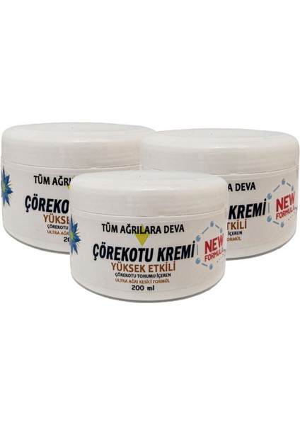 Çörek Otu Kremi White Box 200 ml x 3 adet