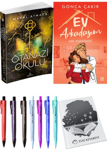 Ev Arkadaşım Aşk Anatomisi ve Ötanazi Okulu 3 Maral Atmaca 2'li Set