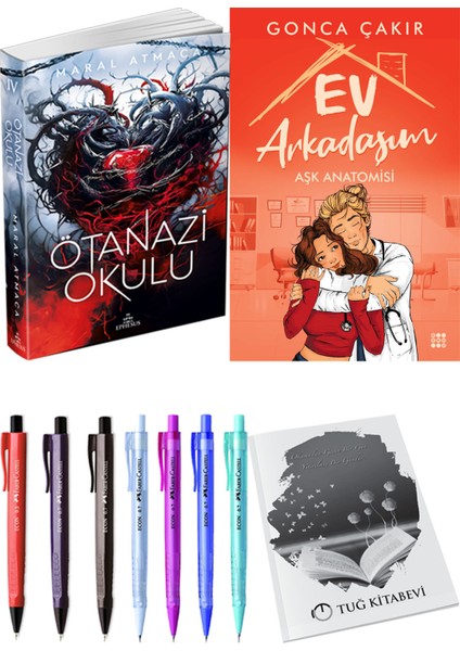 Ev Arkadaşım Aşk Anatomisi ve Ötanazi Okulu 4 Maral Atmaca 2'li Set