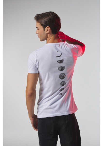 Ayın Evreleri Erkek T-Shirt modelleri