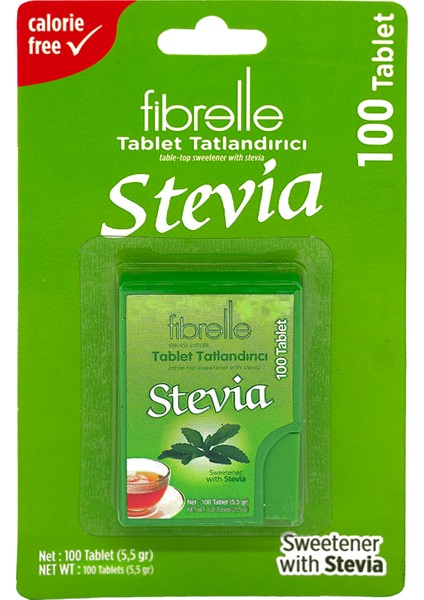 Stevia Tatlandırıcı 100 Tablet