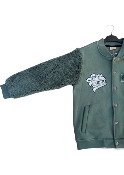 Erkek Çocuk Standart Kalıp Nakış Detaylı 11/15 Yaş Sweatshirt