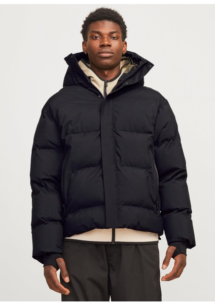 Alpha Puffer Sn Şişme Erkek Mont Siyah 12261971 V1