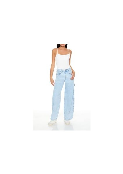 F21 Pointelle Bodysuit
