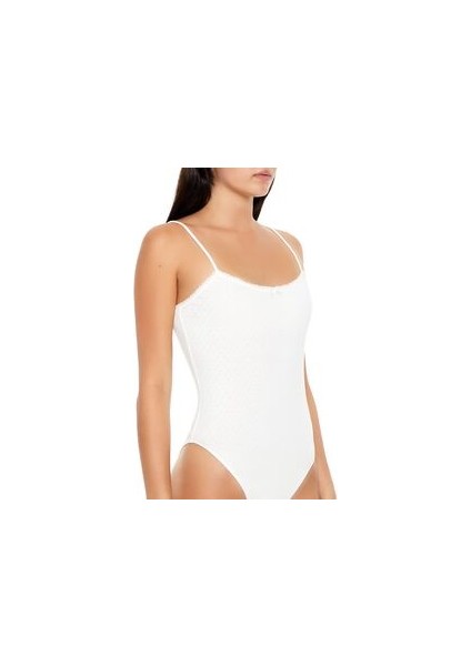 F21 Pointelle Bodysuit