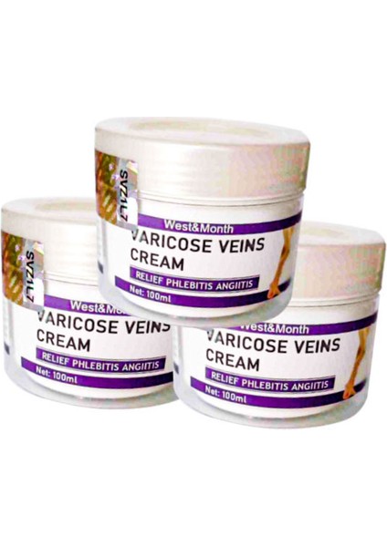 Varicose Vein Defense Cream 100 ml x 3 adet