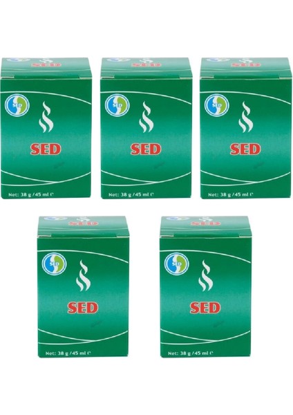 Sed Masaj Kremi Buharlaşan Mentollü Naneli Viks Merhem 38G/45 ml 5 Adet