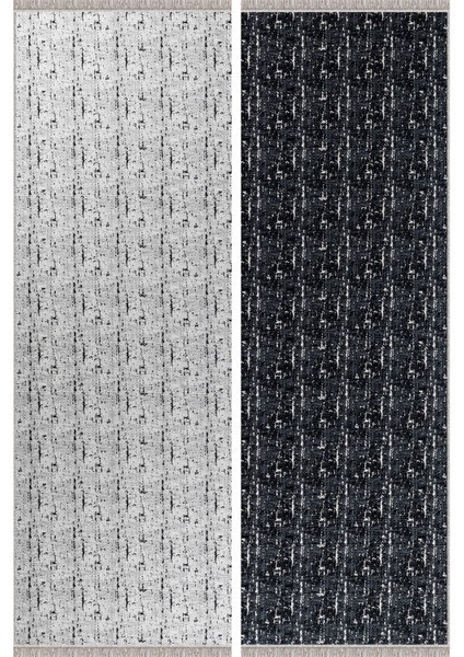 Arya Çift Taraflı,katlanabilir,yıkanabilir, Pamuk Salon,oturma Odası,balkon Kilim Kremantrasit1 120 x 180 cm indirimleri