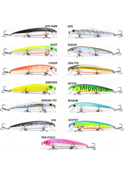 EG-063F Flash Minnow 8.5 cm 8.6 gr Maket Yem