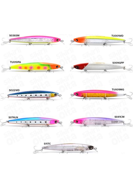 Hi-Standart 12 cm 19 gr Floating Maket Yem modelleri