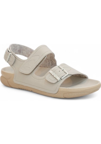 2100-1200-4 Tam Anatomik Unisex Hac ve Umre Için Dikişsiz Sandalet - NKT02100-BEJ-38