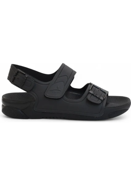 2100-1200-4 Tam Anatomik Unisex Hac ve Umre Için Dikişsiz Sandalet - NKT02100-SIYAH-44