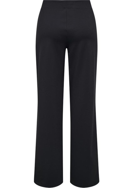 Onlwıstı Hw Str Pull-Up Pant Pnt Kadın Siyah Pantolon - 15333084