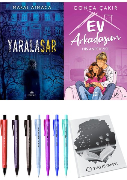 Ev Arkadaşım His Anestezisi ve Yaralasar 1 2'li Set - Kalem