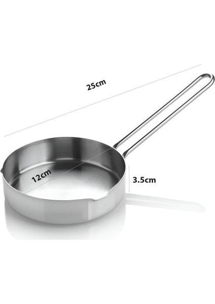 12 cm Yuvarlak Paslanmaz Çelik Mini Yumurta & Sos Tavası fiyatları