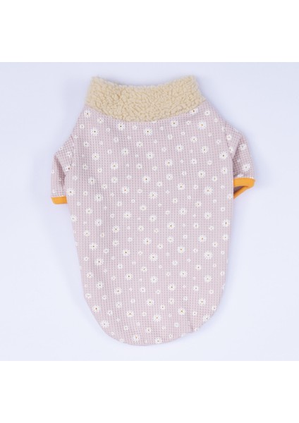 Daisy Papatya Desenli Yumuşak Kedi- Köpek Sweatshirt Kedi Köpek Kıyafeti Köpek Giysisi indirimleri