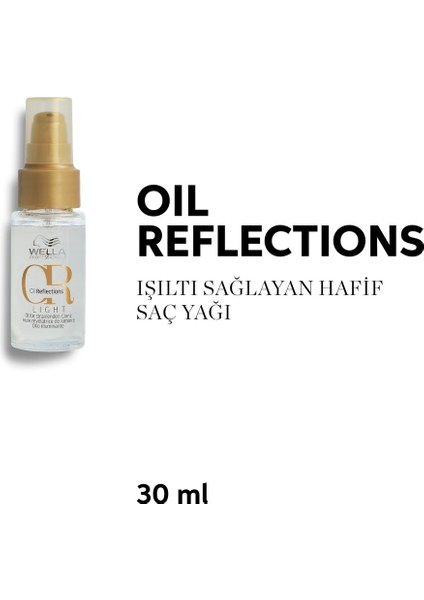 Oil Reflections Light Luminous Reflective Aydınlık Veren Saç Yağı 30 ml