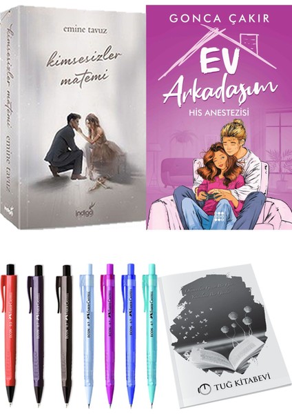 Ev Arkadaşım His Anestezisi ve Kimsesizler Matemi 1 2'li Set - Kalem