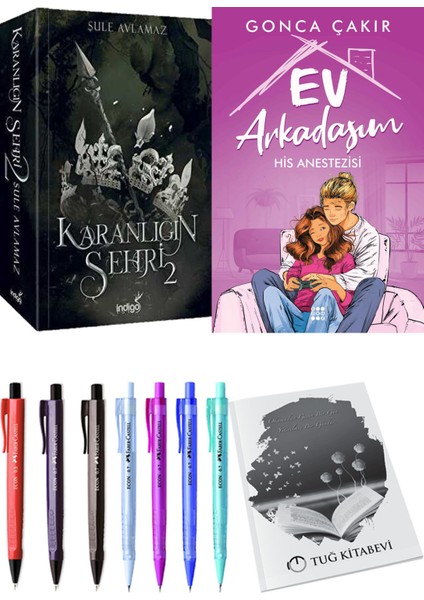 Ev Arkadaşım His Anestezisi ve Karanlığın Şehri 2 2'li Set - Kalem