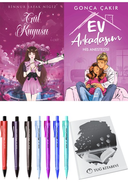 Ev Arkadaşım His Anestezisi ve Gül Kuyusu 1 2'li Set - Kalem