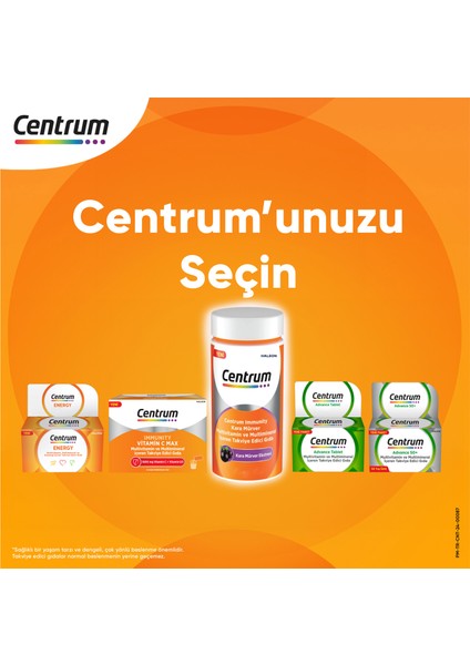 Immunity Kara Mürver Multivitamin 60 Kapsül + Günlük Vitamin Kutusu Hediye