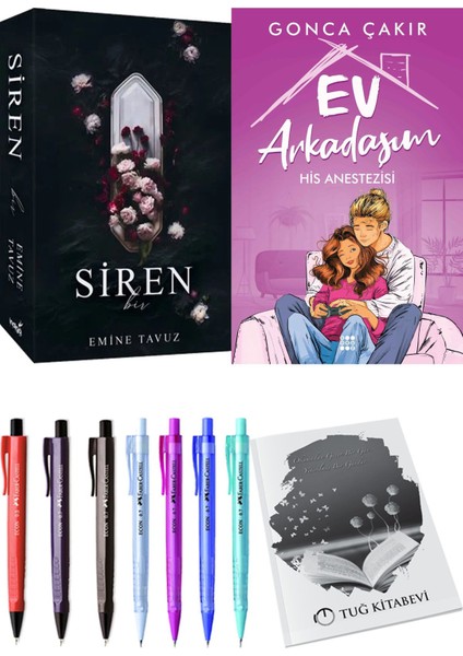 Ev Arkadaşım His Anestezisi ve Siren Bir 2'li Set - Kalem
