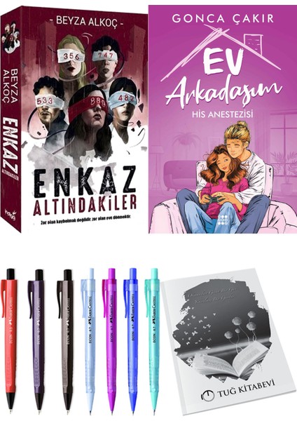 Ev Arkadaşım His Anestezisi ve Enkaz Altındakiler 1 2'li Set - Kalem