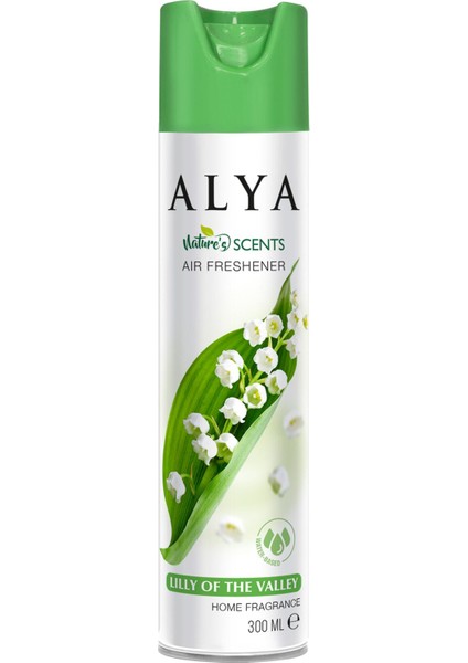 Nature\'s Scents Lilly Of The Valley - Müge Çiçeği Su Bazlı Oda Spreyi 300 ml