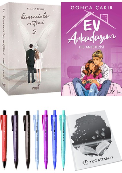 Ev Arkadaşım His Anestezisi ve Kimsesizler Matemi 2 2'li Set - Kalem
