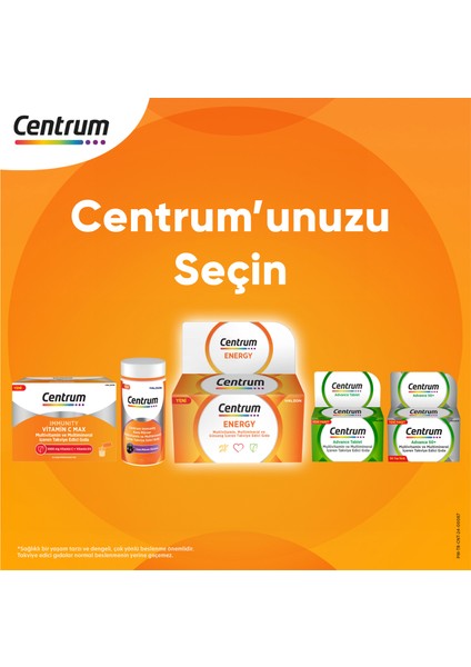 Energy Multivitamin 30'lu Tablet x 2 Adet + Günlük Vitamin Kutusu Hediye