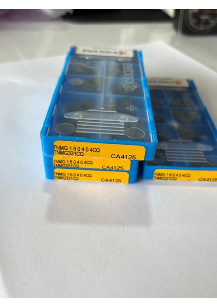10 Adet TNMG160404CQ TNMG331CQ CA4125 Karbür Delme Ucu - Dış Tornalama - Yüzey Işlerine - Iç Yüzey Işleme Için TJR08390 4960664434862