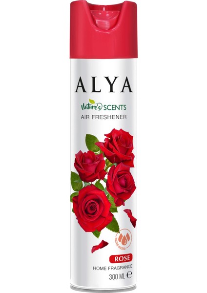 Nature\'s Scents Rose - Gül Su Bazlı Oda Spreyi 300 ml