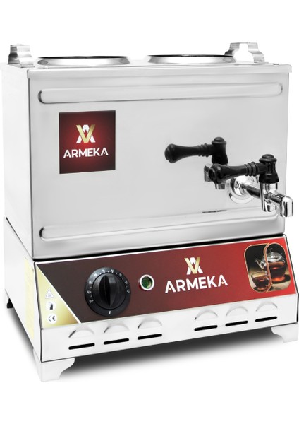 15 Litre Çay Kazanı Elektrikli Pleytsiz Çay Kazanı Çay Ocağı Sanayi Tipi
