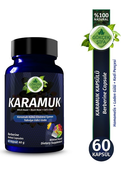 Karamuk Kapsül (BERBERİN CAPSULE)