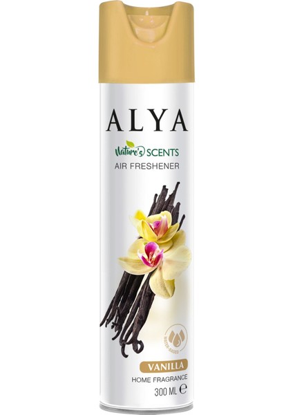 Nature\'s Scents Vanilla -Vanilya Su Bazlı Oda Spreyi 300 ml