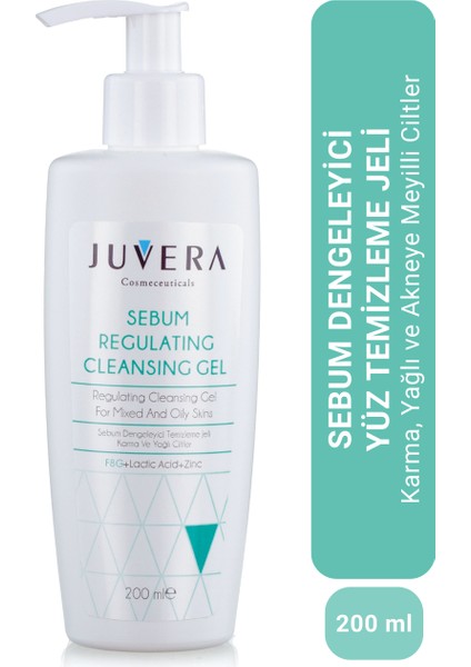 Sebum Regulating Cleansing Gel - Sebum Dengeleyici Temizleme Jeli 200 ml