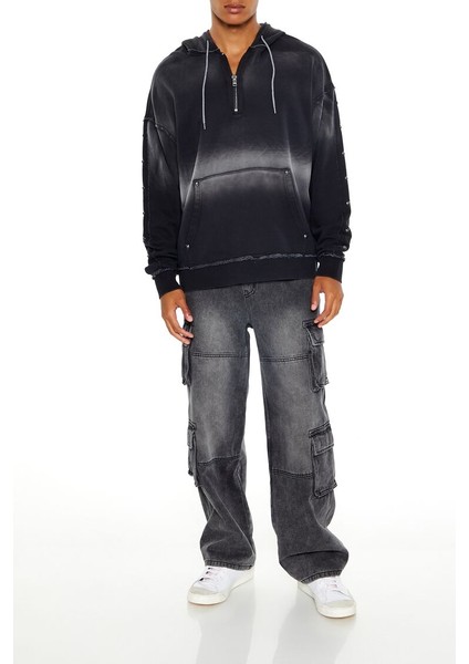 F21 İskelet Kanat Detaylı Kapüşonlu Sweatshirt fiyatları