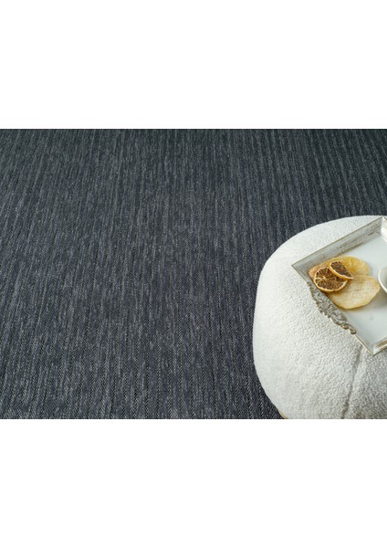 Aura Fitil Antrasit Grey- Pamuklu Yıkanabilir Kilim fırsatları