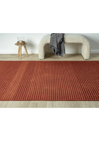 Aura Fitil Kiremit- Pamuklu Yıkanabilir Kilim modelleri