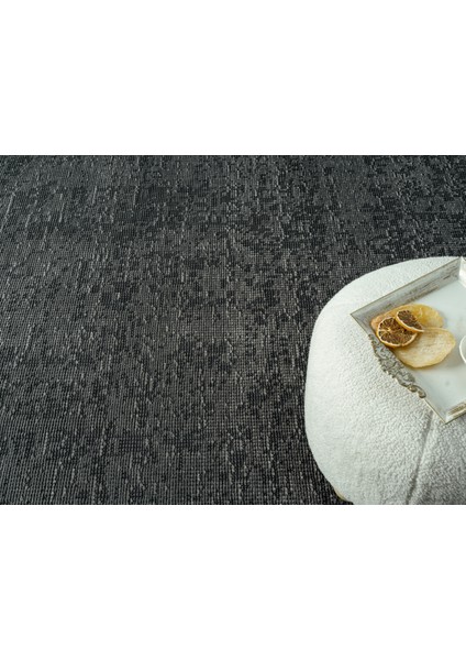 Aura Pixel Antrasit Grey- Pamuklu Yıkanabilir Kilim fırsatları